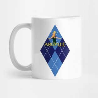 Henry Cavill as Argylle action movie 2024 graphic design Mug